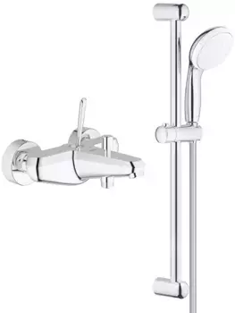 Смеситель для ванны Grohe Eurodisc Joy 23431000 + 27924001