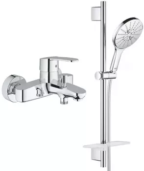 Смеситель для ванны Grohe Eurostyle Cosmopolitan 33591002 + 26591000