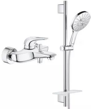 Смеситель для ванны Grohe Eurostyle New 33591003 + 26591000
