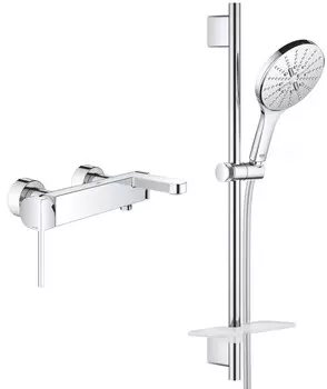 Смеситель для ванны Grohe Plus 33553003 + 26591000