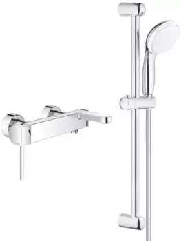 Смеситель для ванны Grohe Plus 33553003 + 27924001