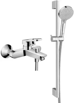 Смеситель для ванны Hansgrohe Logis Loop 71244000 + 26275000