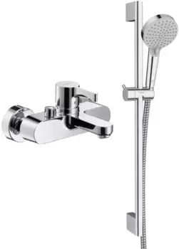 Смеситель для ванны Hansgrohe Metris S 31460000 + 26275000