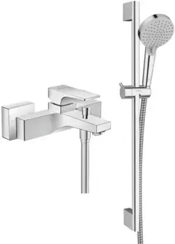 Смеситель для ванны Hansgrohe Metropol 32540000 + 26275000