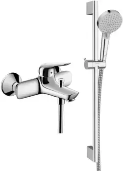 Смеситель для ванны Hansgrohe Novus 71040000 + 26275000