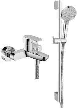 Смеситель для ванны Hansgrohe Rebris S 72440000 + 26275000