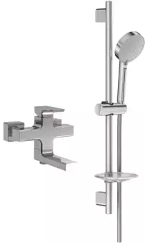 Смеситель для ванны Jacob Delafon Strayt E45370-CP + E99898RU-CP