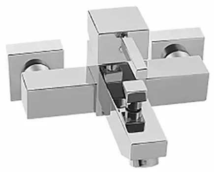 Смеситель для ванны Kaja Aquadrat 58410-C