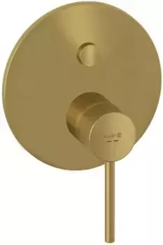 Смеситель для ванны Kludi Bozz 38659N076 встраиваемый, золотой матовый