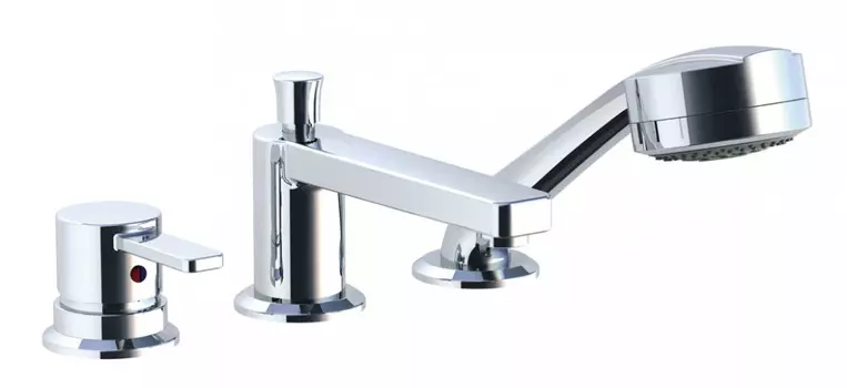 Смеситель на борт ванны 140 мм Kludi Zenta 384460575