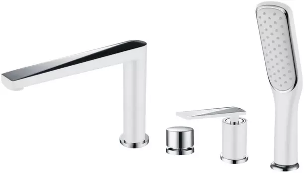 Смеситель на борт ванны Boheme Venturo 370-W