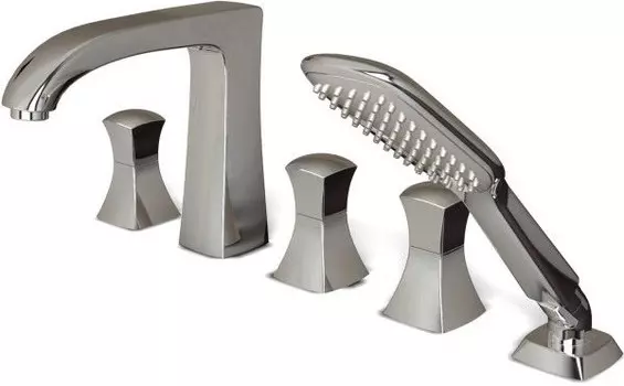 Смеситель на борт ванны Bravat Whirlpool F578112C