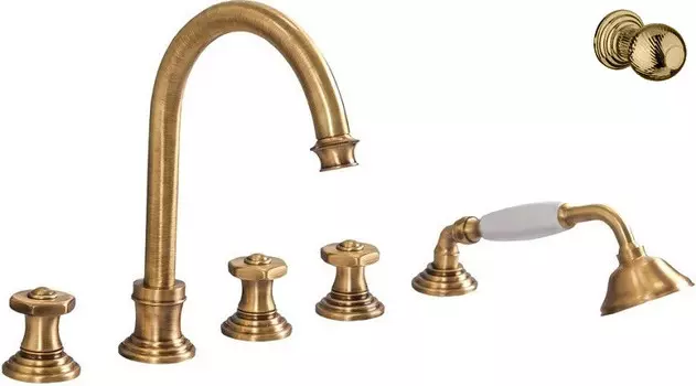 Смеситель на борт ванны Cezares APHRODITE-BVD-02-M