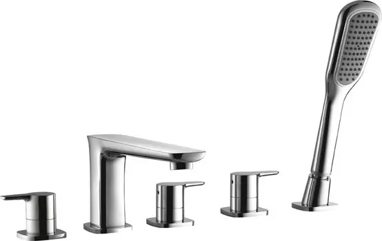 Смеситель на борт ванны Cezares Tesoro TESORO-F-BVD5-01