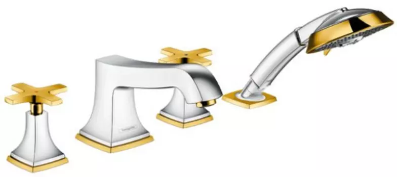 Смеситель на борт ванны Hansgrohe Metropol Classic 31449090