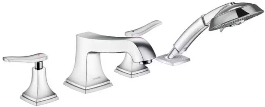 Смеситель на борт ванны Hansgrohe Metropol Classic 31441000