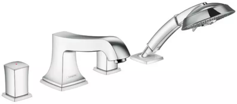 Смеситель на борт ванны Hansgrohe Metropol Classic 31315000