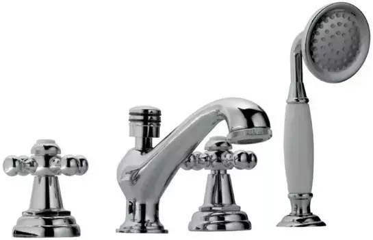 Смеситель на борт ванны Jaquar Queen’s QQT-CHR-7277