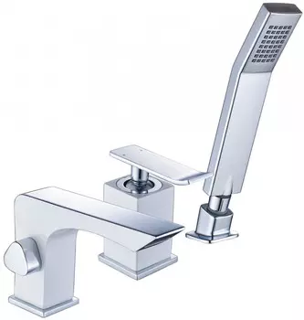 Смеситель на борт ванны Lemark Contest LM5845CW