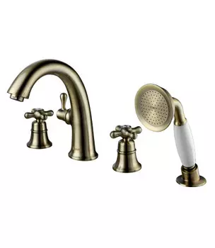 Смеситель на борт ванны Lemark Vintage LM2841B