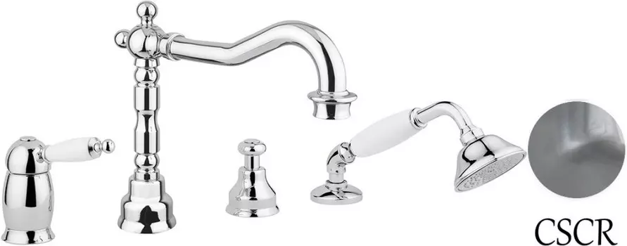 Смеситель на борт ванны Migliore Oxford ML.OXF-6355.BI.CSCR