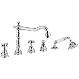 Смеситель на борт ванны Migliore Princeton ML.PRN-880.CR