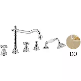 Смеситель на борт ванны Migliore Princeton Plus ML.PRP-8080.DO