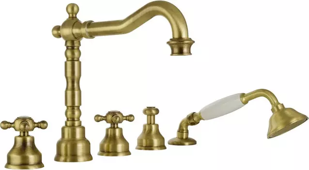 Смеситель на борт ванны Migliore Revival ML.REV-480.BR