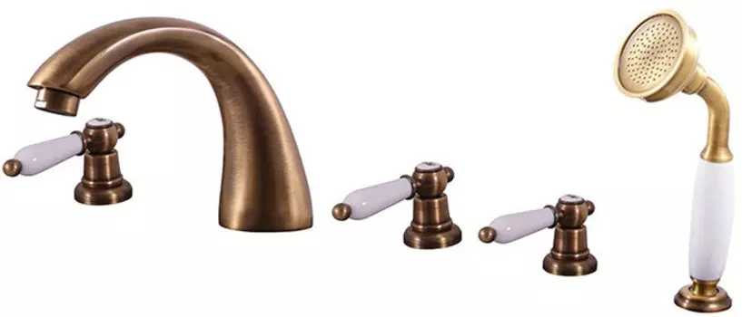 Смеситель на борт ванны Rav Slezak Morava MK569.5PSM