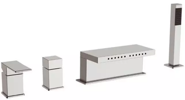 Смеситель на борт ванны Remer Flash Z06