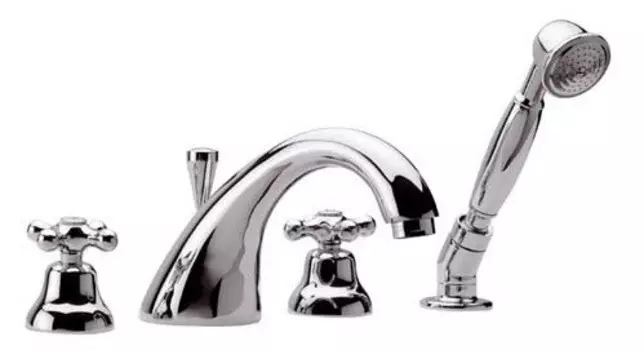 Смеситель на борт ванны Remer Liberty 06LI