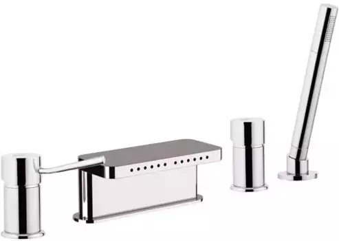 Смеситель на борт ванны Remer Minimal N06317MM