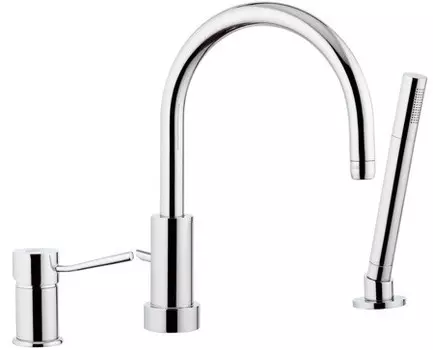 Смеситель на борт ванны Remer Minimal N07