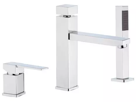 Смеситель на борт ванны Remer Qubika Q07