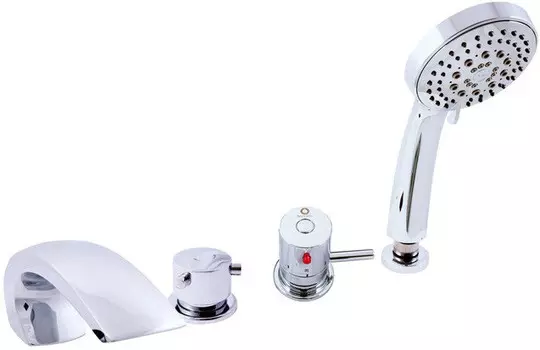 Смеситель на борт ванны термостатический Rav Slezak Dunaj DT272.5P