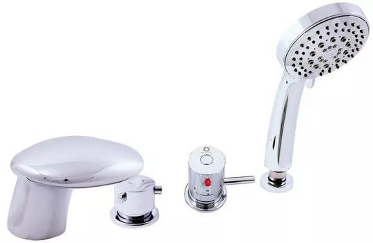 Смеситель на борт ванны термостатический Rav Slezak Dunaj DT271.5P