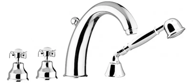 Смеситель на борт ванны Tiffany World London TW1720017COcr