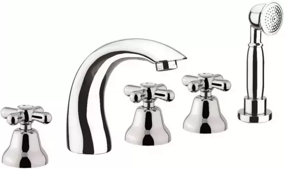 Смеситель на борт ванны Webert Armony AM730401015