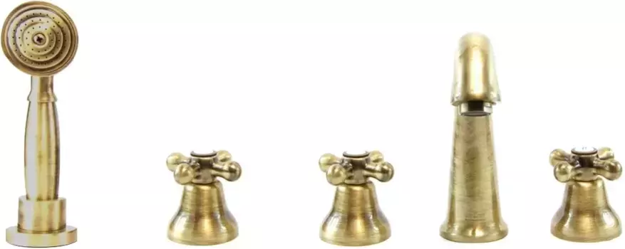 Смеситель на борт ванны Webert Armony AM730401065