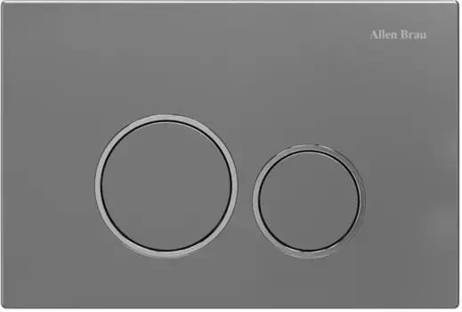 Кнопка смыва Allen Brau Priority 9.20001.MG для инсталляции, сатин/хром/сатин