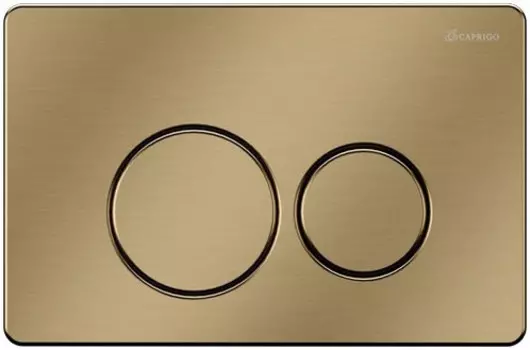 Кнопка смыва Caprigo Dew DS001-vot для инсталляции, альпийский белый