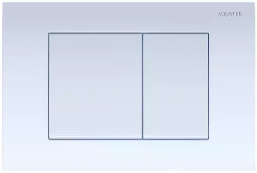 Кнопка смыва Aquatek KDI-0000009 для инсталляции, белый