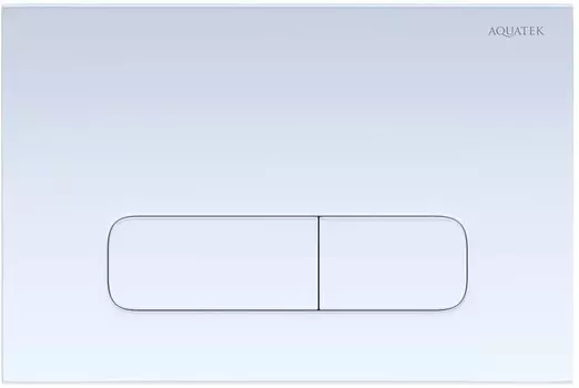 Кнопка смыва Aquatek KDI-0000013 для инсталляции, белый