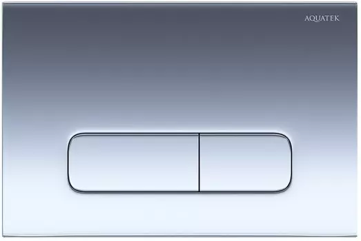 Кнопка смыва Aquatek KDI-0000016 для инсталляции, хром