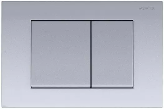 Кнопка смыва Aquatek KDI-0000011 для инсталляции, матовый хром