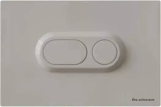 Кнопка смыва Artceram Atelier 702.000.05 для инсталляции, белый