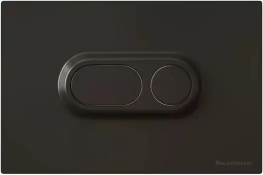 Кнопка смыва Artceram Atelier 702.000.17 для инсталляции, черный матовый