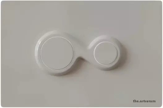 Кнопка смыва Artceram Monet 701.000.05 для инсталляции, белый