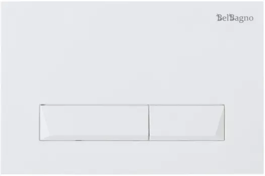 Кнопка смыва BelBagno Marmi BB009-MR-BIANCO для инсталляции, белый