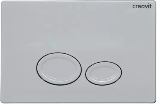 Кнопка смыва Creavit Drop GP200100 для инсталляции, белый